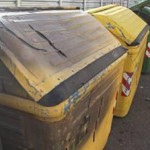 Incendio Contenedores Calle Balmes