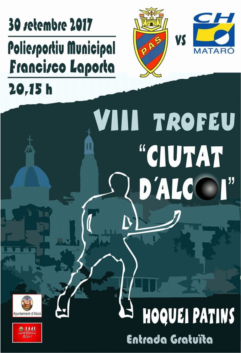 VIII EDICIÓN DEL TROFEO CIUDAD DE ALCOY DE HOCKEY SOBRE PATINES